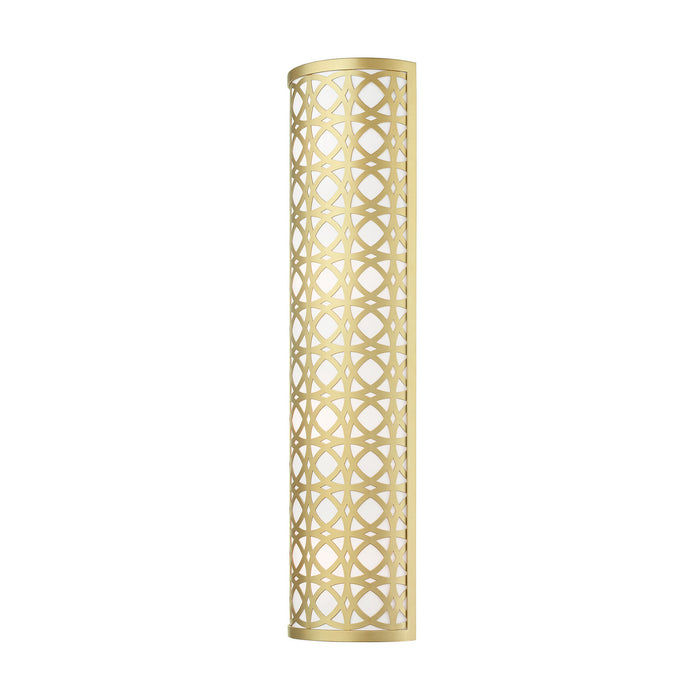 Livex Lighting 49880-33 Four Light Wall Sconce, Soft Gold