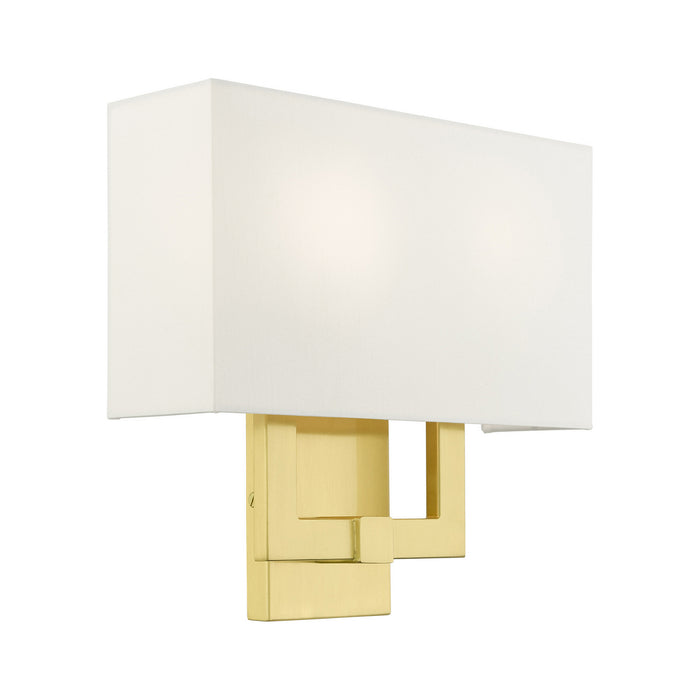 Livex Lighting 51103-12 Two Light Wall Sconce, Satin Brass
