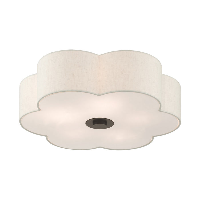 Livex Lighting 58068-92 Five Light Semi Flush Mount, English Bronze