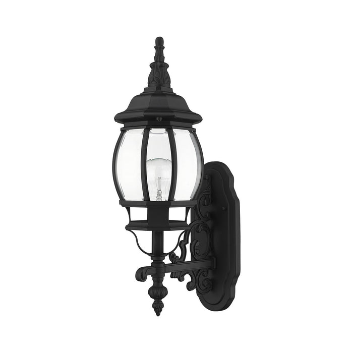 Livex Lighting 7520-14 One Light Outdoor Wall Lantern, Textured Black