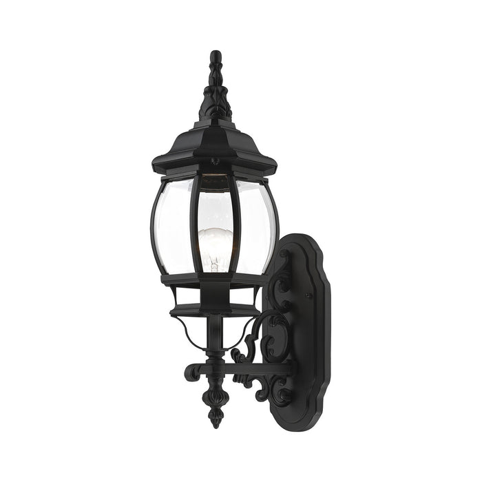 Livex Lighting 7520-14 One Light Outdoor Wall Lantern, Textured Black