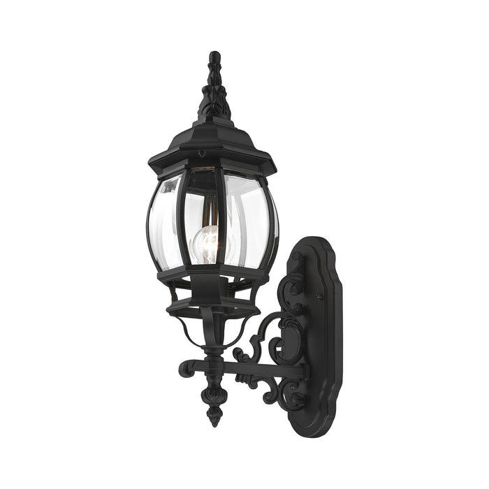 Livex Lighting 7520-14 One Light Outdoor Wall Lantern, Textured Black