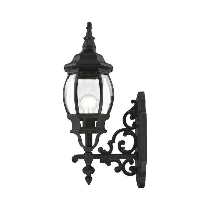 Livex Lighting 7520-14 One Light Outdoor Wall Lantern, Textured Black