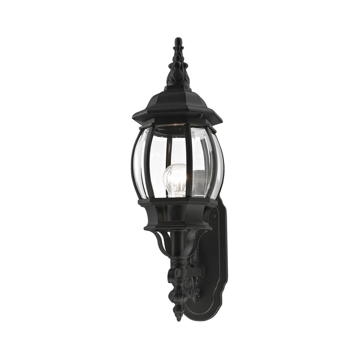Livex Lighting 7520-14 One Light Outdoor Wall Lantern, Textured Black