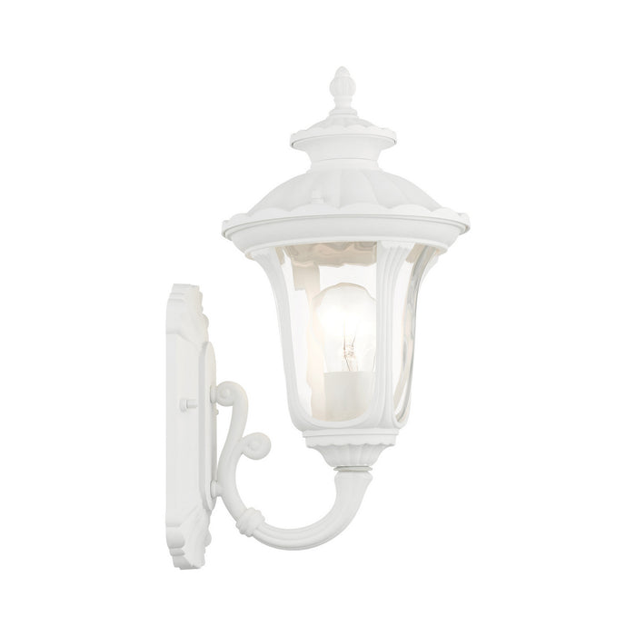 Livex Lighting 7850-13 One Light Outdoor Wall Lantern, Textured White