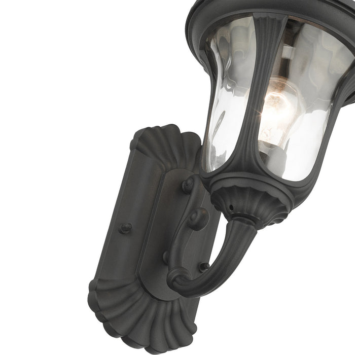 Livex Lighting 7850-14 One Light Outdoor Wall Lantern, Textured Black
