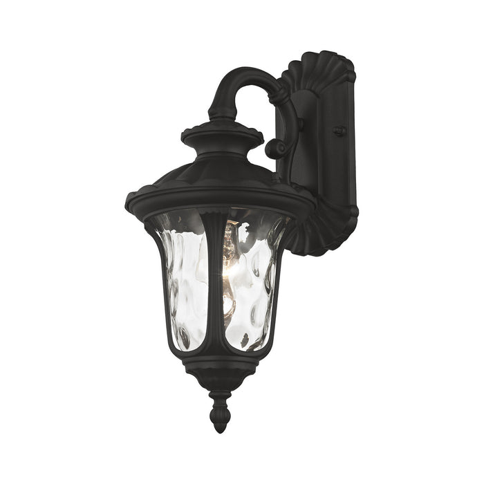 Livex Lighting 7851-14 One Light Outdoor Wall Lantern, Textured Black