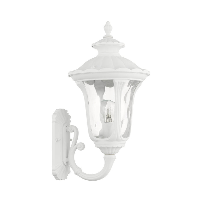 Livex Lighting 7852-13 One Light Outdoor Wall Lantern, Textured White