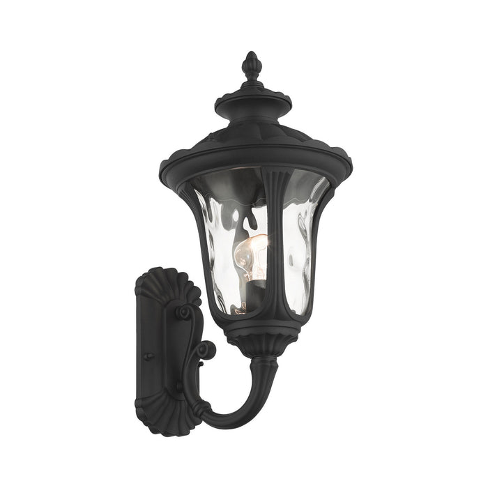Livex Lighting 7852-14 One Light Outdoor Wall Lantern, Textured Black