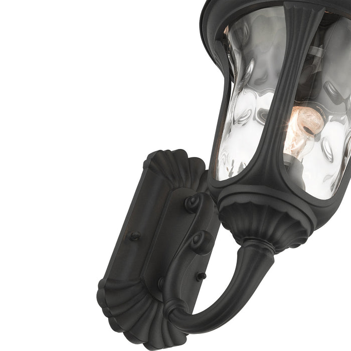 Livex Lighting 7852-14 One Light Outdoor Wall Lantern, Textured Black