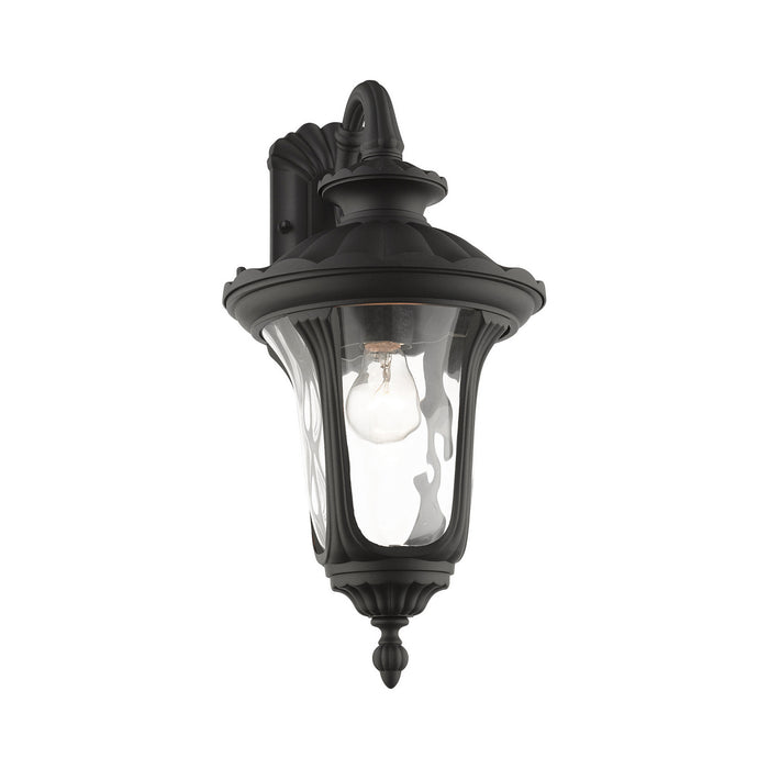Livex Lighting 7853-14 One Light Outdoor Wall Lantern, Textured Black
