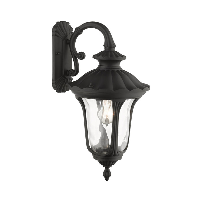 Livex Lighting 7853-14 One Light Outdoor Wall Lantern, Textured Black
