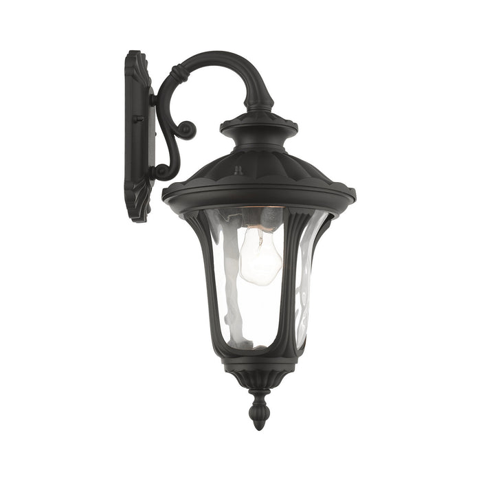 Livex Lighting 7853-14 One Light Outdoor Wall Lantern, Textured Black