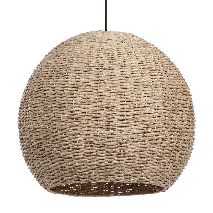 Uttermost 21536 One Light Pendant, Antique Brass