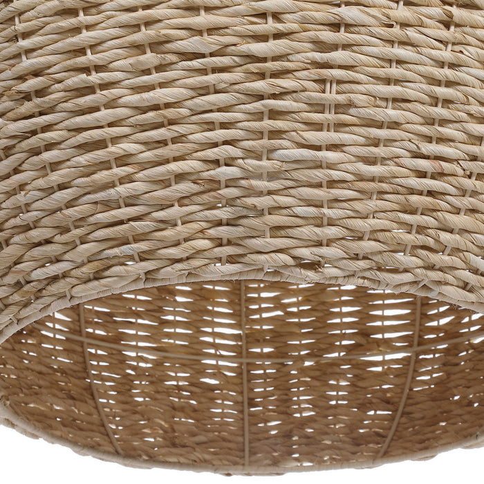 Uttermost 21536 One Light Pendant, Antique Brass