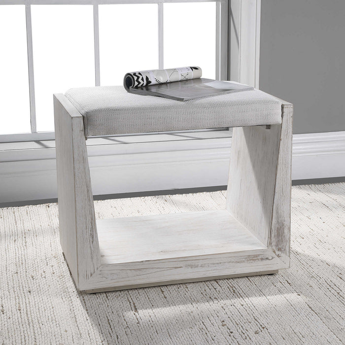 Uttermost 23581 Bench, Solid Wood