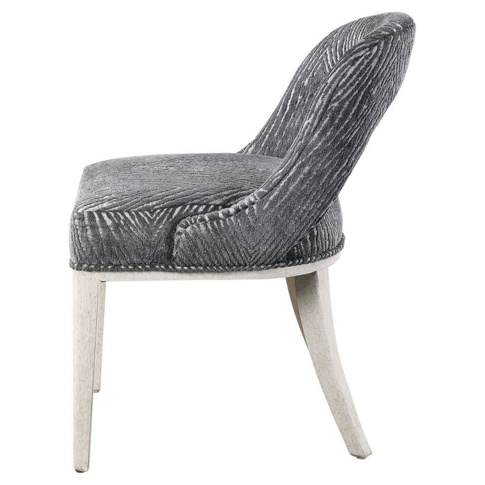Uttermost 23585-2 Accent Chair, S/2, Solid Wood