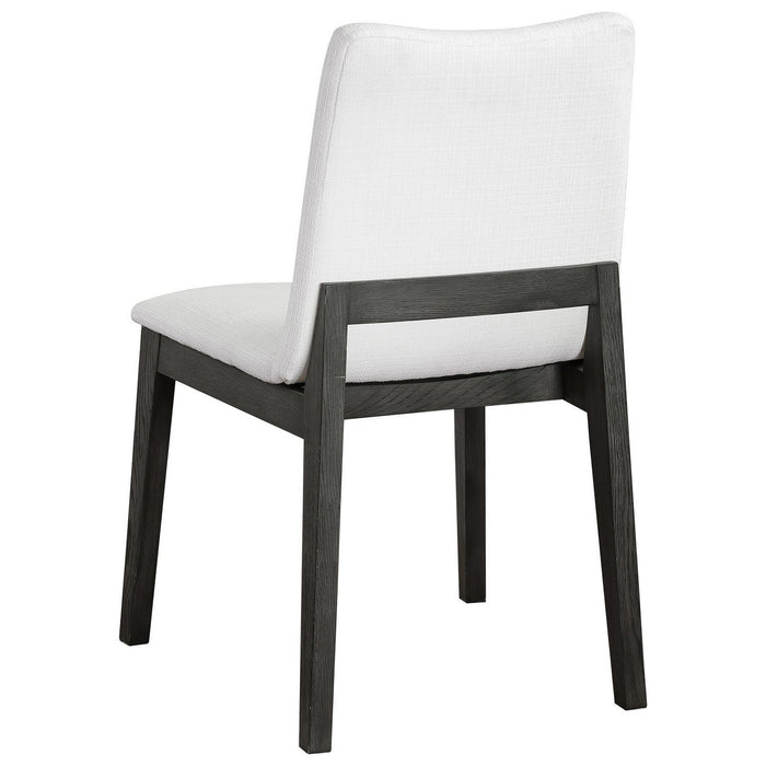 Uttermost 23586-2 Armless Chair S/2, Solid Oak Wood