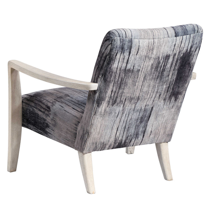 Uttermost 23587 Accent Chair, Solid Wood
