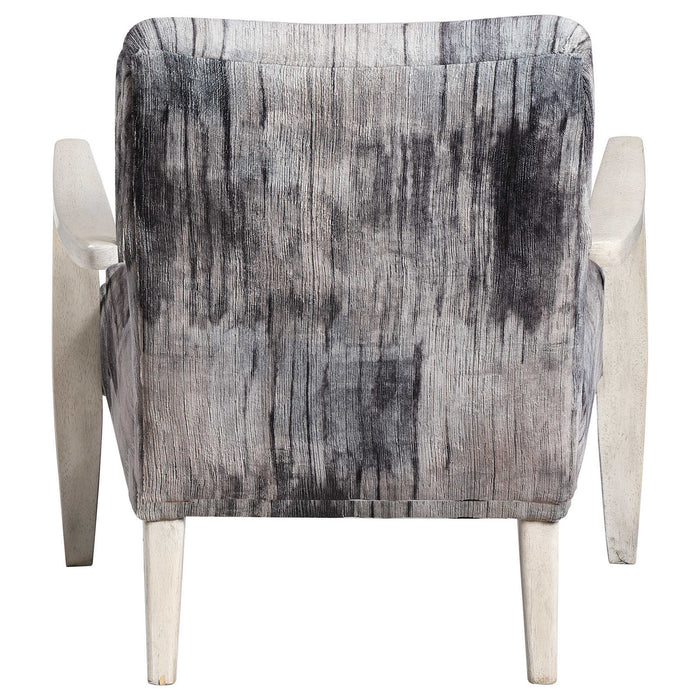 Uttermost 23587 Accent Chair, Solid Wood