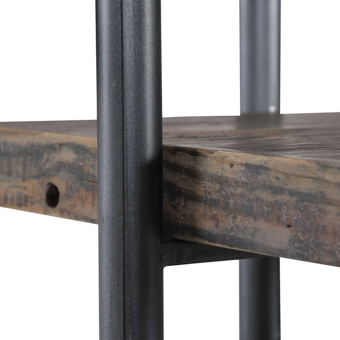 Uttermost 24970 Etagere, Dark Brushed Pewter