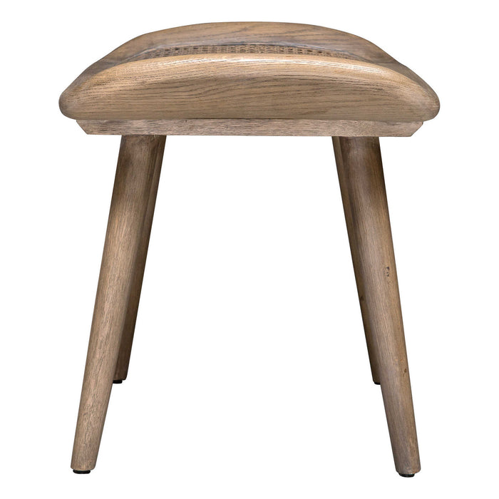 Uttermost 25462 Bench, Dry Oak