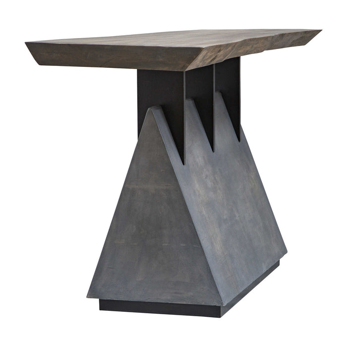 Uttermost 25482 Console Table, Mahogany Wood