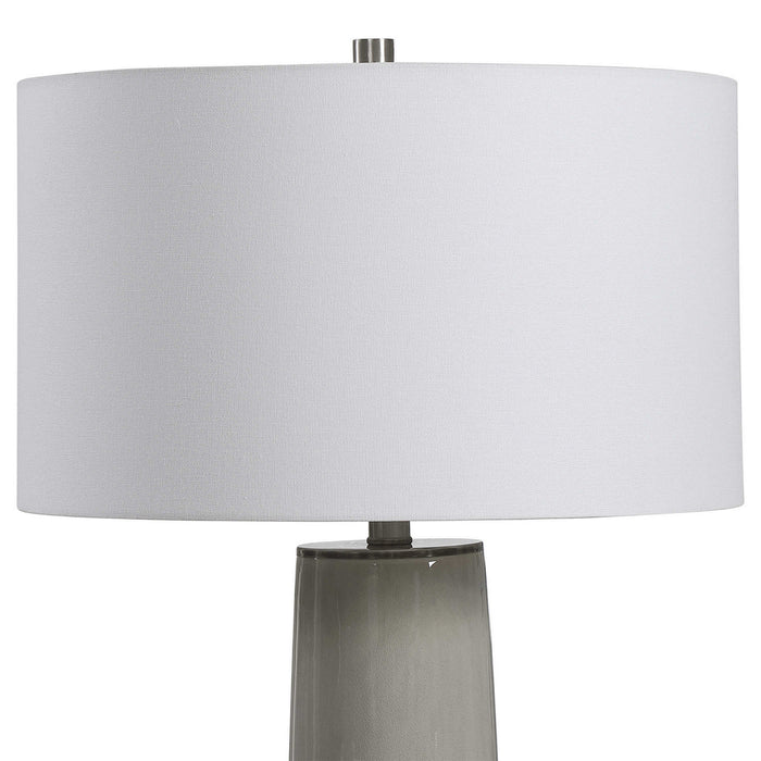 Uttermost 28436 One Light Table Lamp, Gunmetal