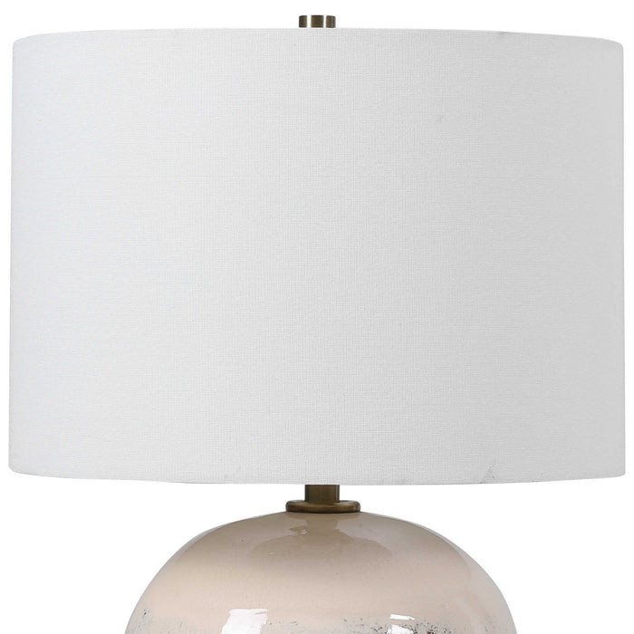 Uttermost 28440-1 One Light Accent Lamp, Antique Brass