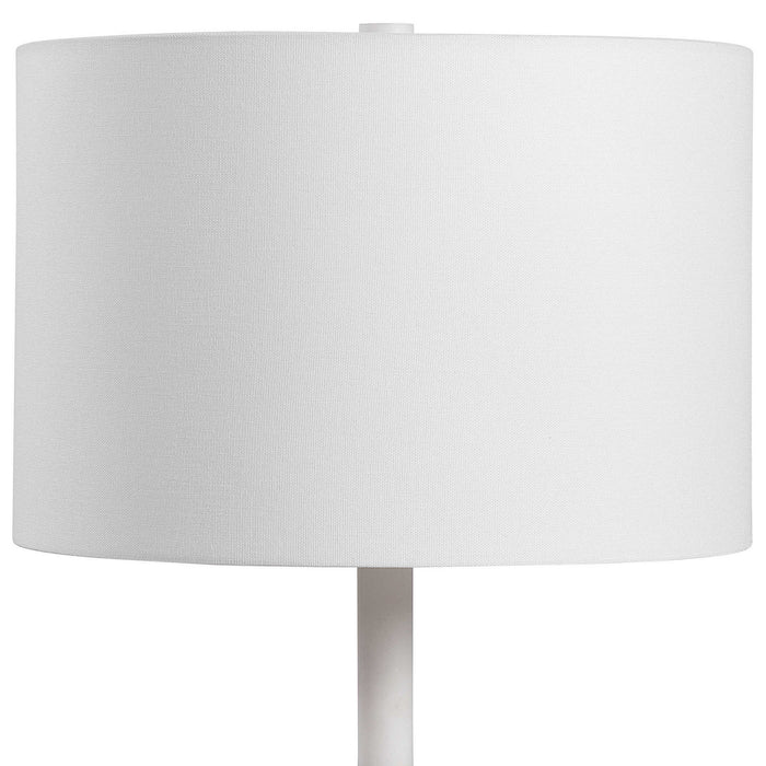 Uttermost 28465 One Light Table Lamp, Brushed Gold