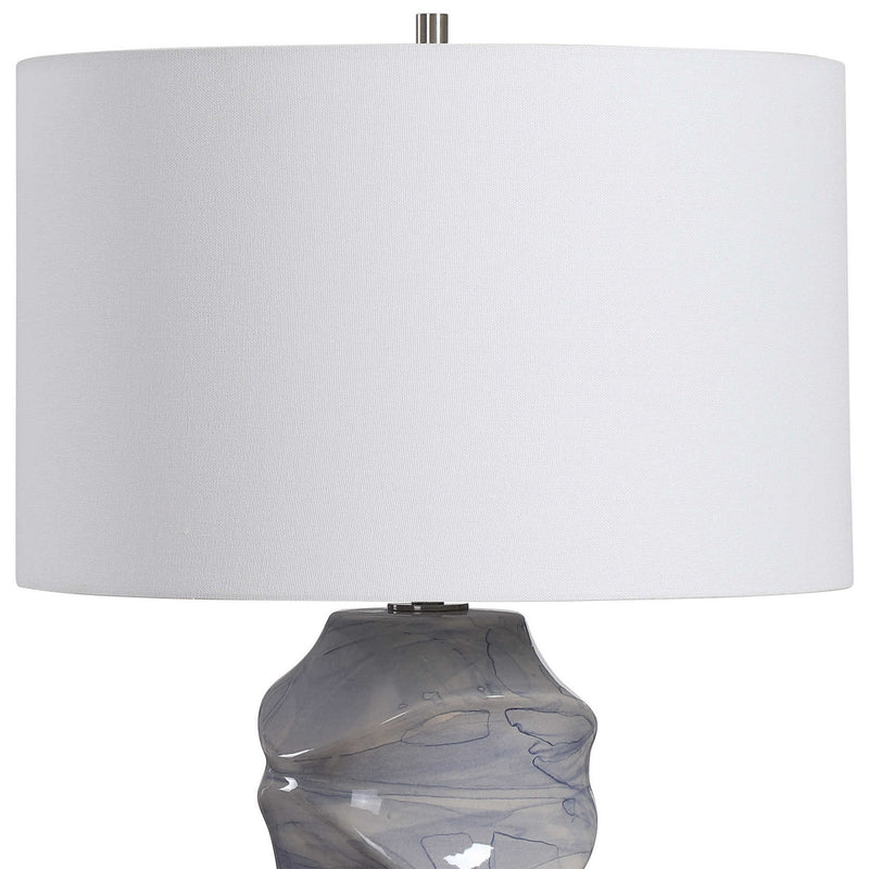 Uttermost 28467 One Light Table Lamp, Cobalt Blue