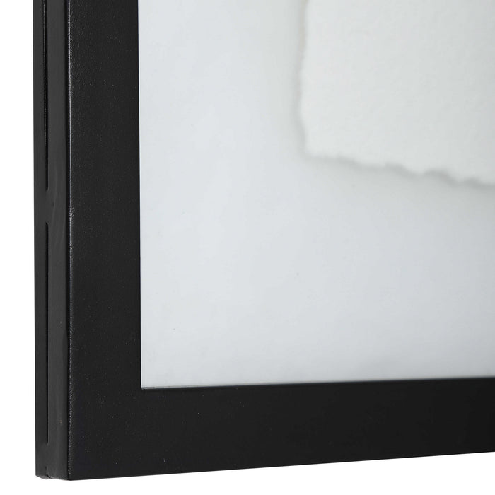 Uttermost 41617 Wall Art, Matte Black
