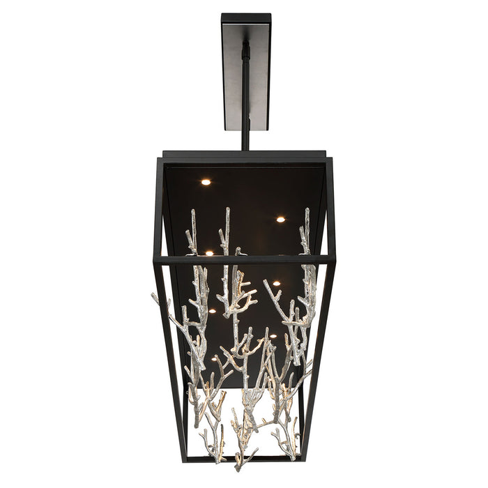 Eurofase 35642-023 LED Chandelier, Silver-Black