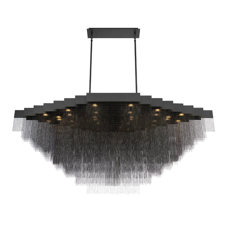 Eurofase 37097-023 LED Chandelier, Black