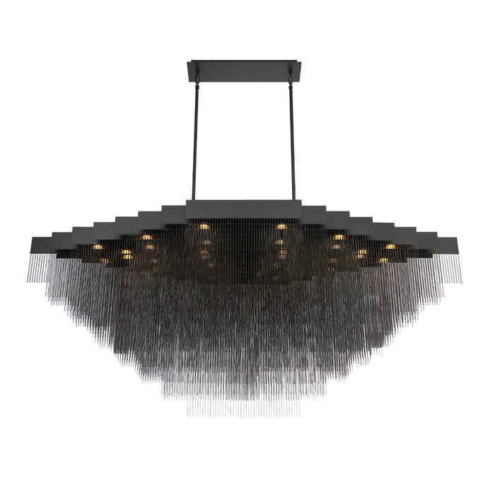 Eurofase 37097-023 LED Chandelier, Black