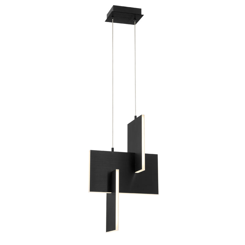 Eurofase 37347-023 LED Pendant, Black