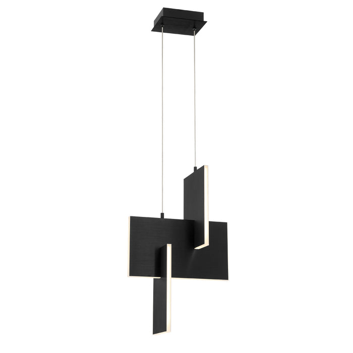 Eurofase 37347-023 LED Pendant, Black