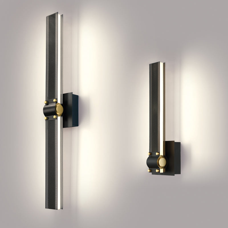 Eurofase 38004-018 LED Wall Sconce, Gold-Black