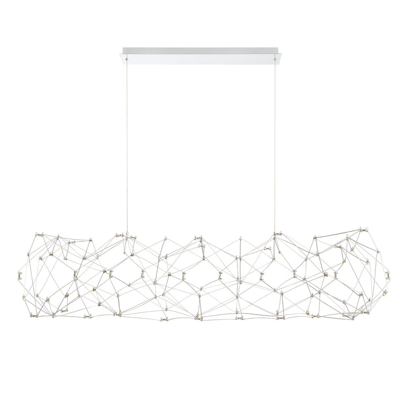 Eurofase 38036-019 LED Chandelier, Chrome