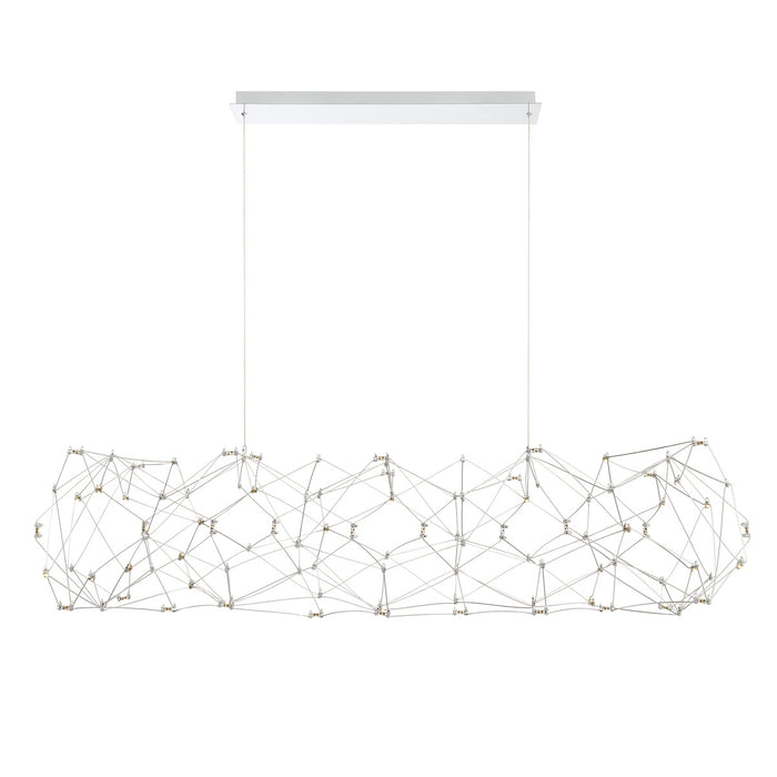 Eurofase 38036-019 LED Chandelier, Chrome