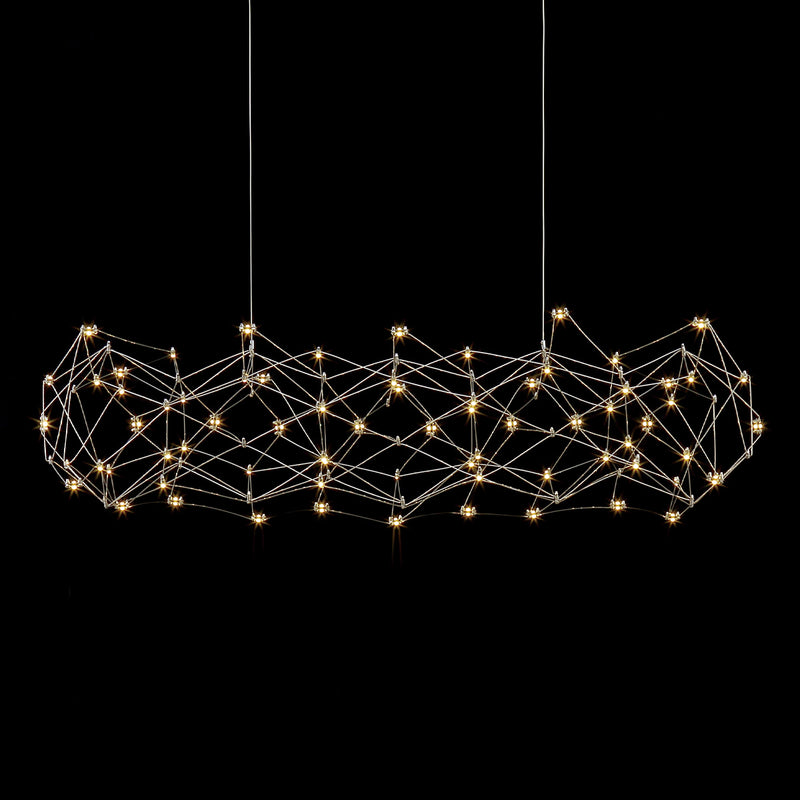 Eurofase 38036-019 LED Chandelier, Chrome