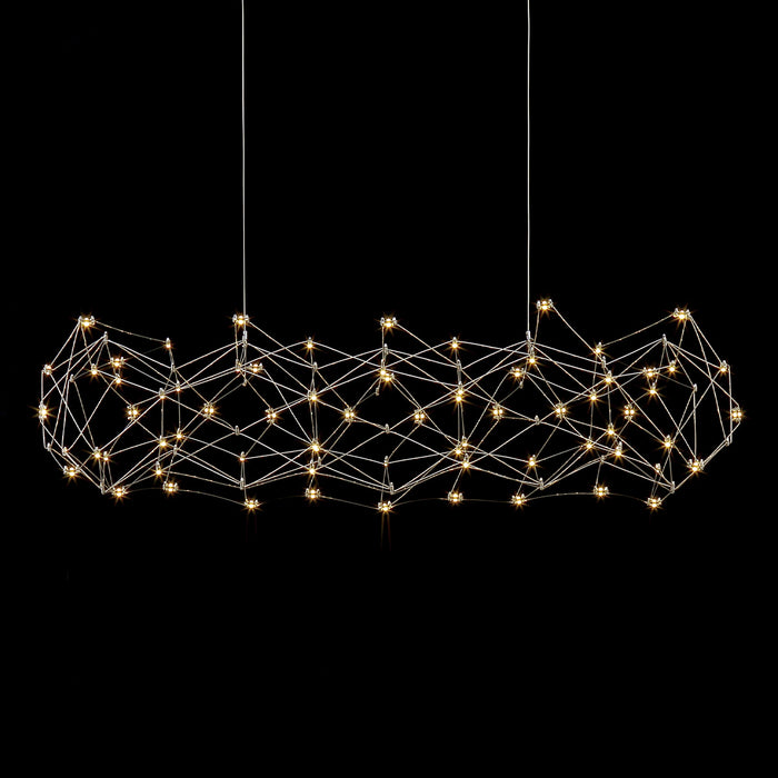 Eurofase 38036-019 LED Chandelier, Chrome