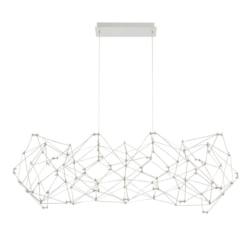 Eurofase 38037-016 LED Chandelier, Chrome