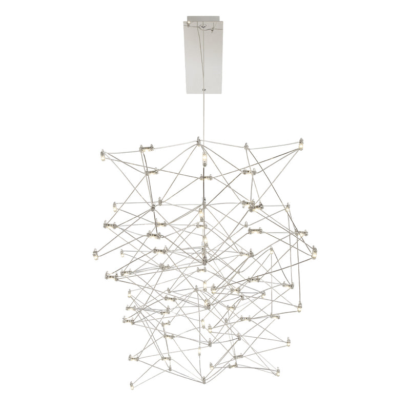 Eurofase 38037-016 LED Chandelier, Chrome