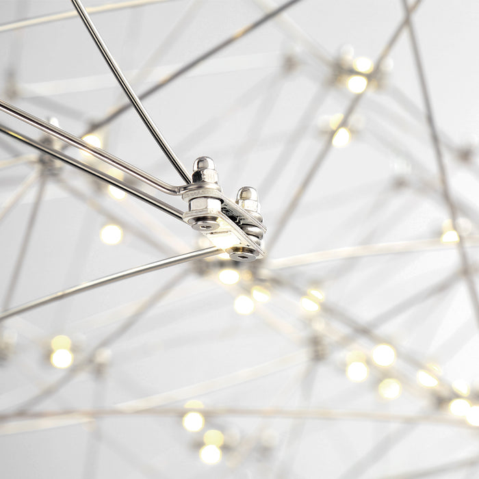Eurofase 38037-016 LED Chandelier, Chrome