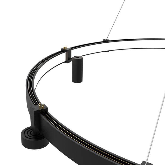Eurofase 38133-015 LED Pendant, Matte Black