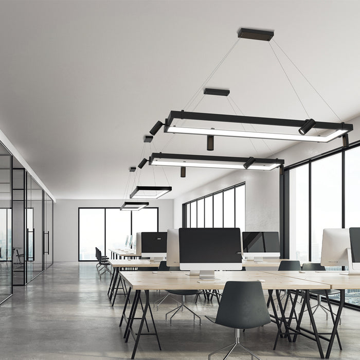 Eurofase 38138-010 LED Pendant, Black