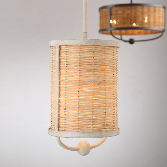 Eurofase 38158-025 One Light Pendant, Off White
