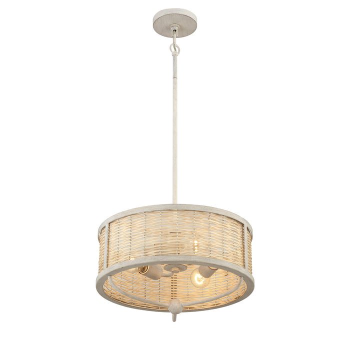 Eurofase 38159-022 Three Light Chandelier, Off White
