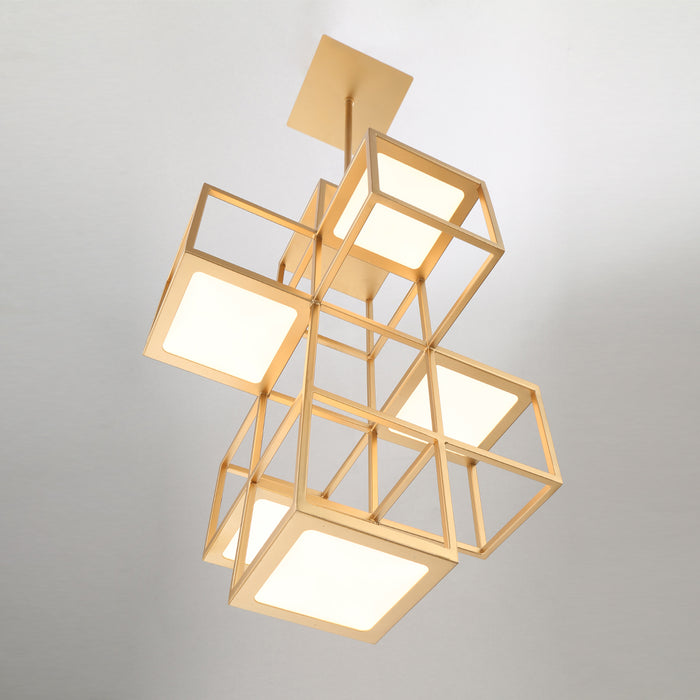 Eurofase 38260-018 LED Pendant, Gold